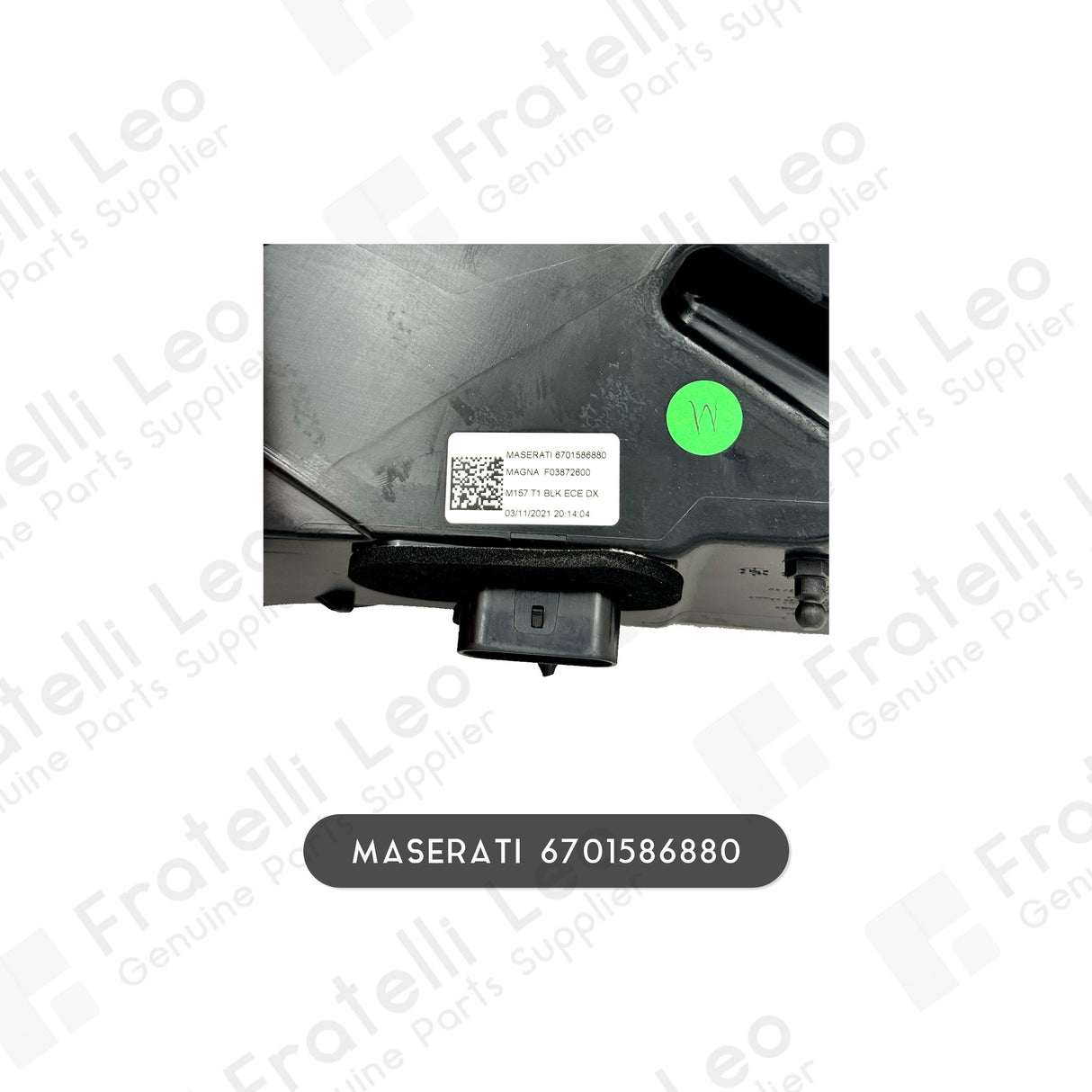 MASERATI GHIBLI M157R Feu arrière original Noir DX 06701586880
