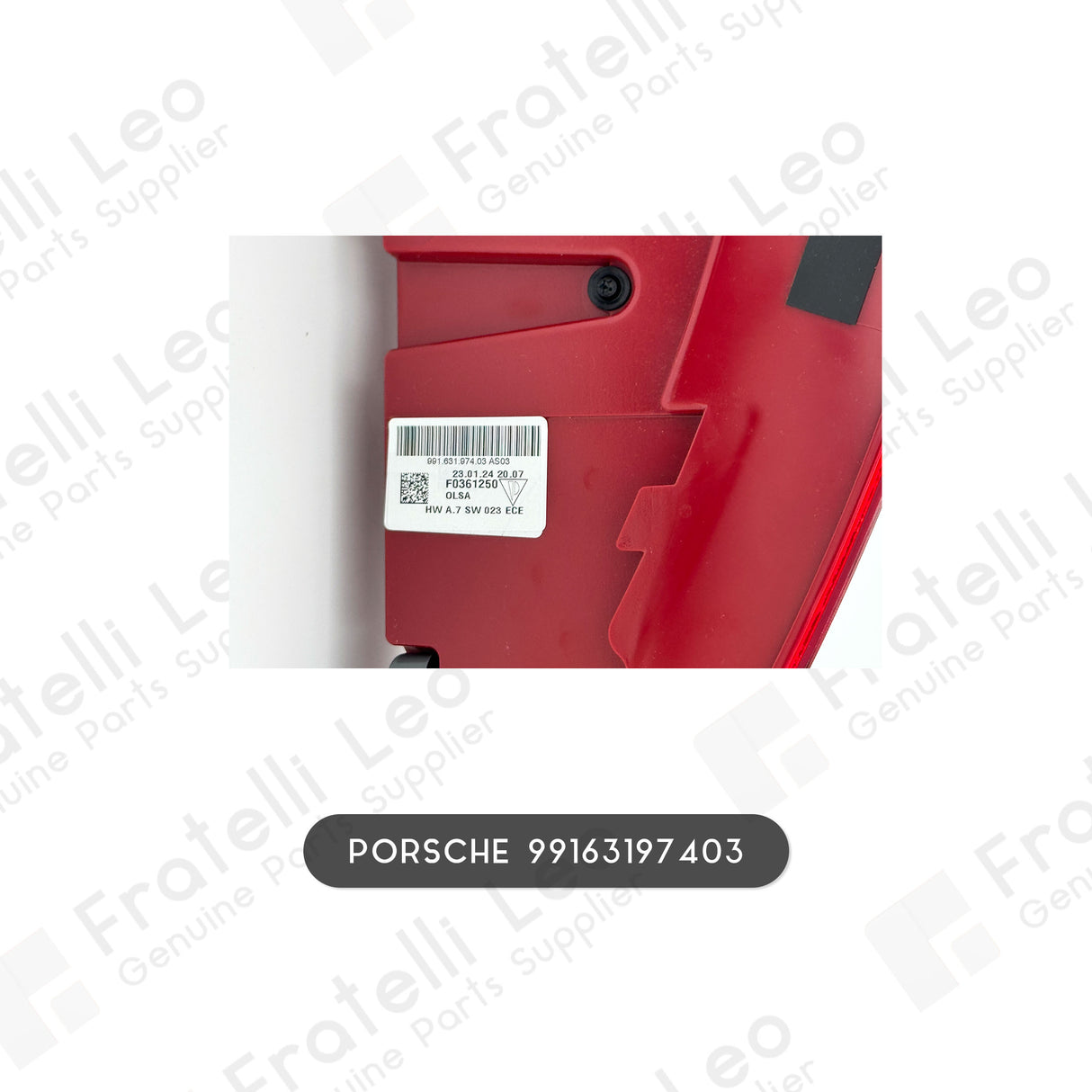 PORSCHE 991 EXCLUSIVE Feu arrière d’origine DX 99163197402