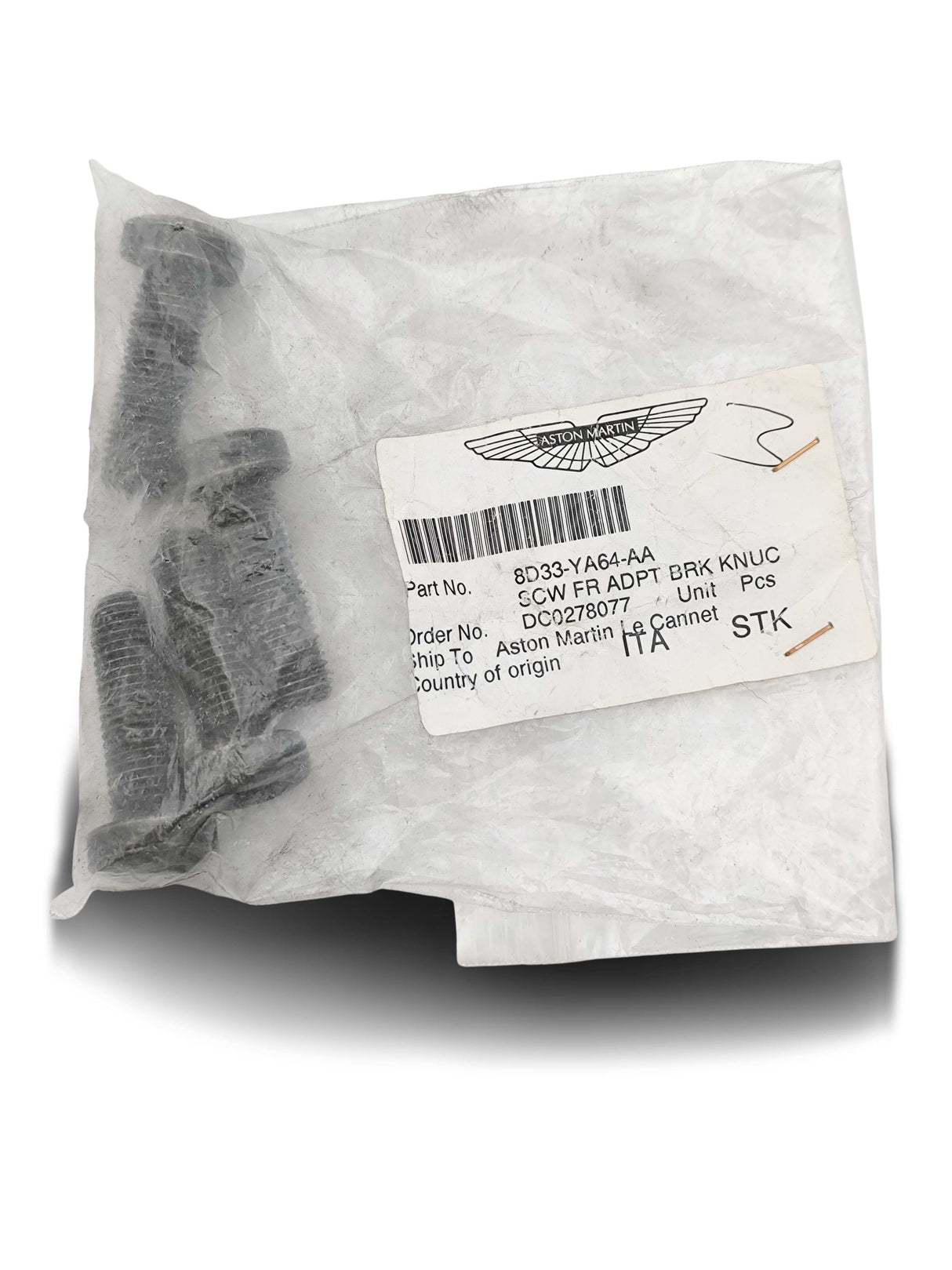 Aston Martin Vite adattatore freno anteriore per fusello 8D33-YA64-AA