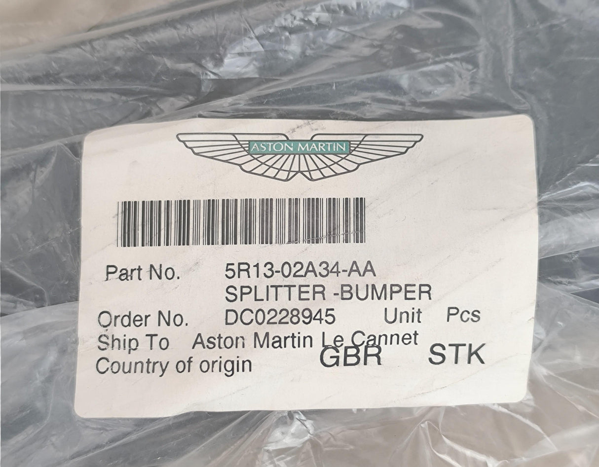 Aston Martin Splitter Anteriore 5R13-02A34-AA