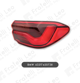 BMW X2 Feu arrière d'origine extérieur droit 63217420738