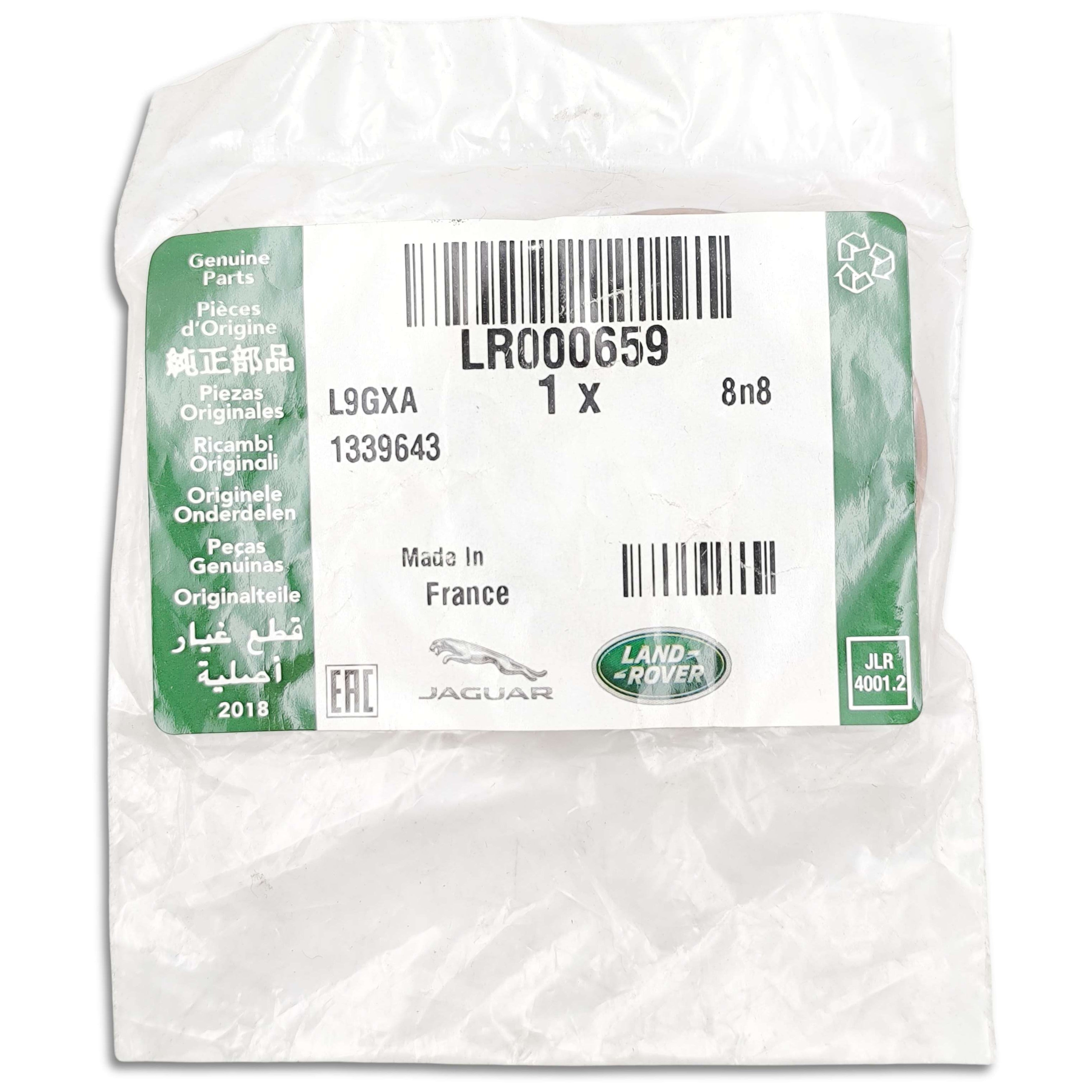 Land Rover Guarnizione Albero a Camme Anteriore OEM LR000659