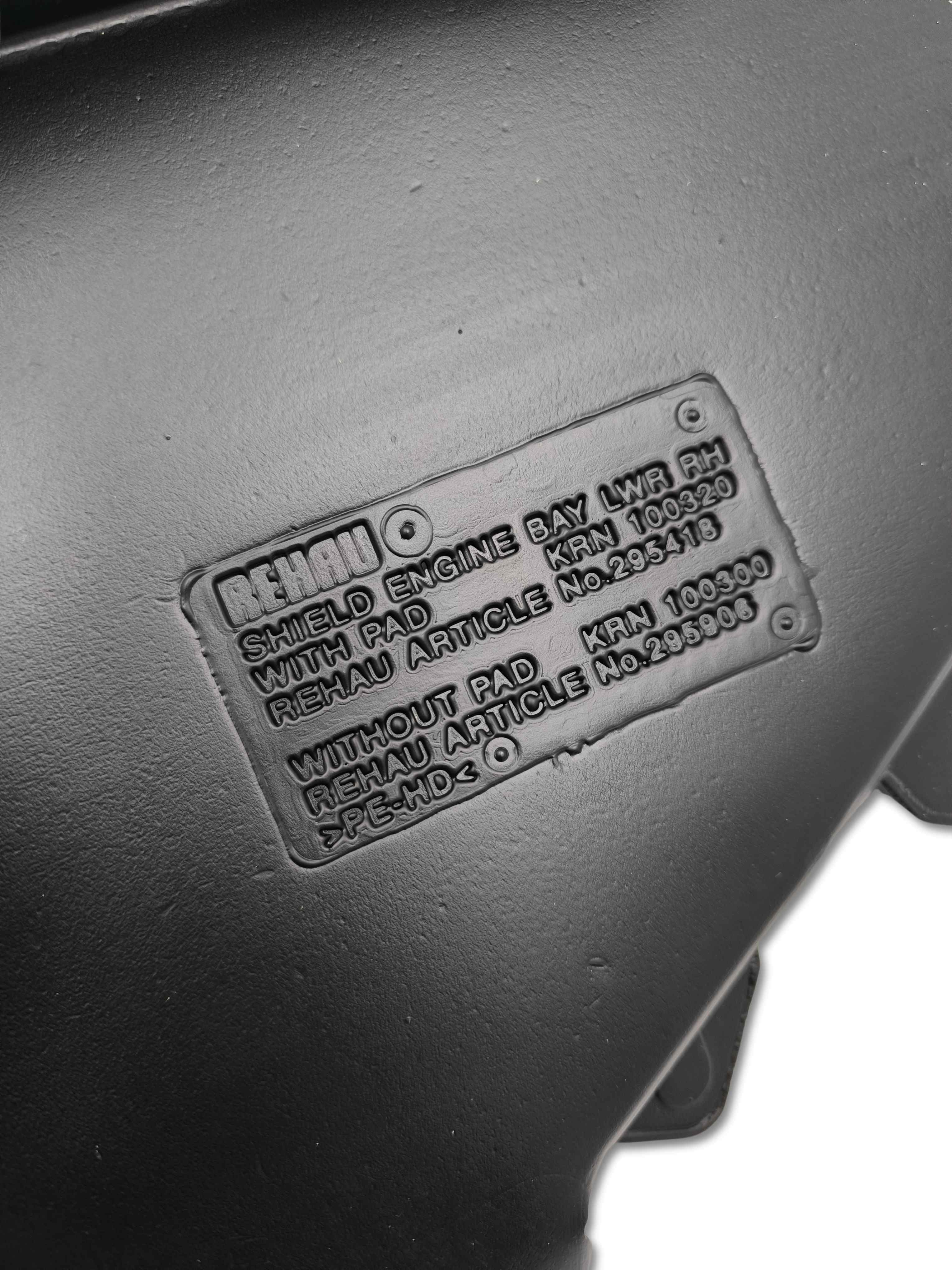 Land Rover Paratia Protezione Motore OEM KRN10033