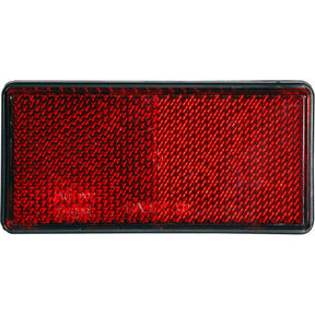 UNIVERSALE Catadiottro 51x103 Adesivo Rosso | Fratelli Leo.